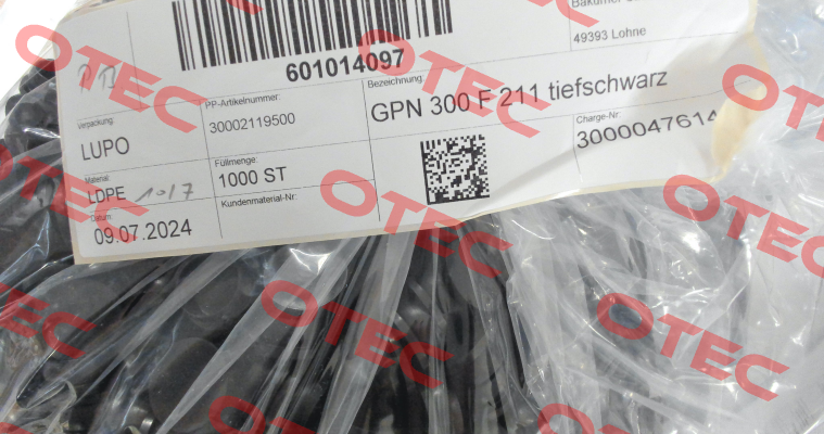 300 0211 9500 / GPN 300 F 211 Poppelmann