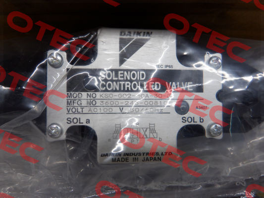 KSO-G02-4CA-30-E Daikin
