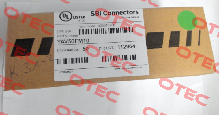 YAV50F-M10 Burndy