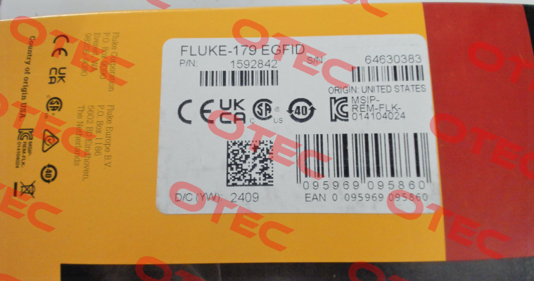 Fluke 179 Fluke