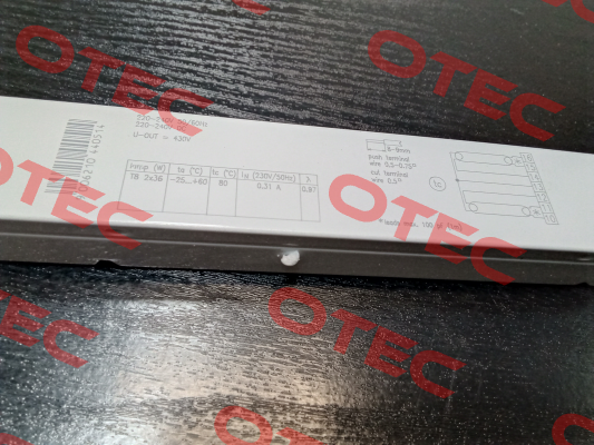 28000039 / 	PCA 2X36W T8 ECO IP Tridonic