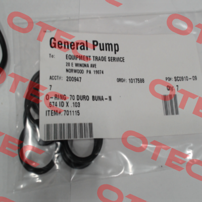 701115 General Pump