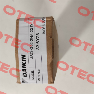 JSO-G02-2NA-20-D Daikin