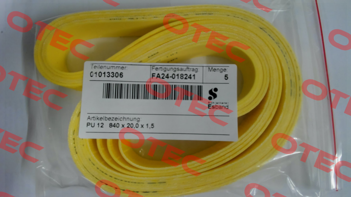 01013306 / Type: PU 12 Esband