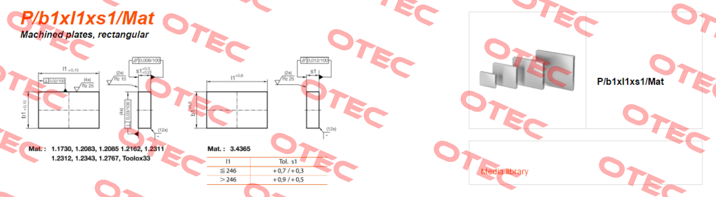 P/346x346x56/1.2343  Hasco