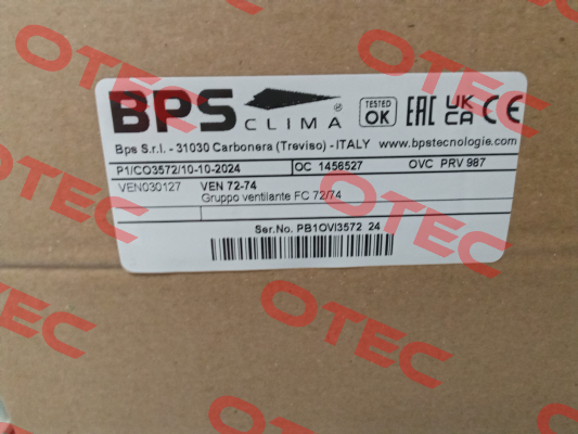 VEN030127 Bps Tecnologie
