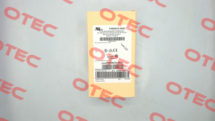 P499ACS-404C Johnson Controls