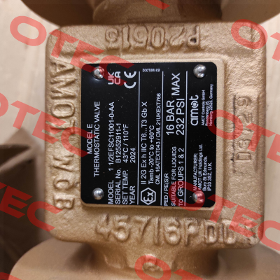 1 1/2EFSC11001-0-AA Amot