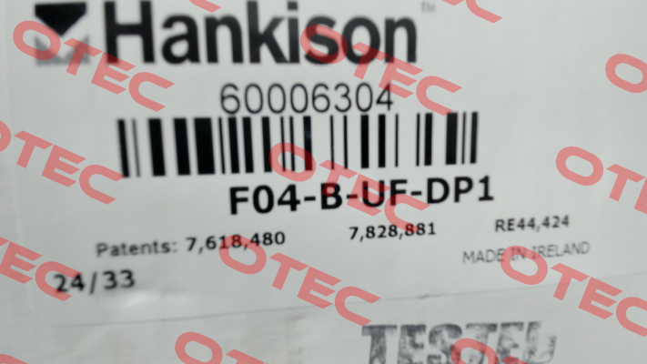 F04-B-UF-DP1 / HA-60006304 Hankison
