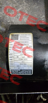 coal for 42A5BEPM-E4 BODINE ELECTRIC
