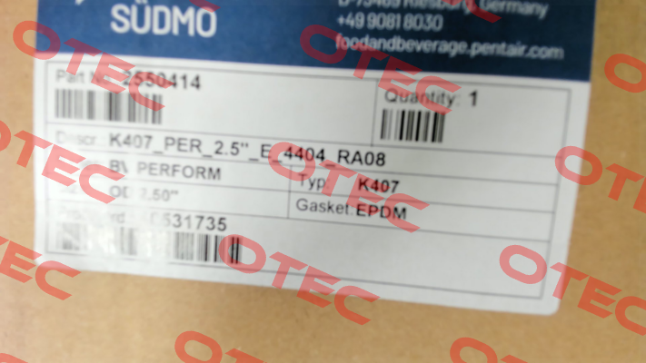 2550414 / Typ: K407 Südmo