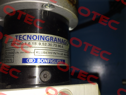MP 060 1 6 STD 73A CD 9.52 S1 OR SB KE Bonfiglioli