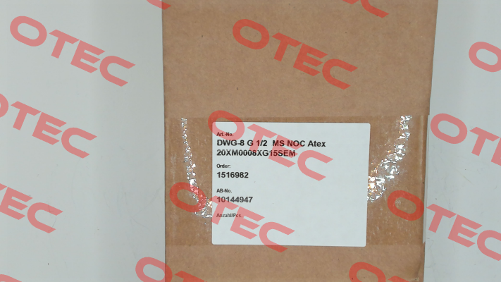 20XM0008XG15SEM // DWG-8 G 1/2" Meister