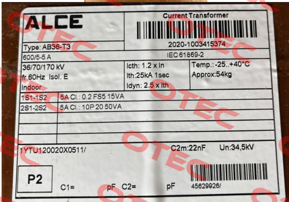 AB36-T3 401477 Alce