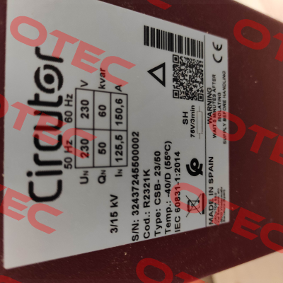 CSB-23/50 (R2321K) Circutor