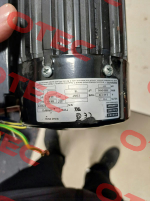 34R6BFCI SN:X760316 BODINE ELECTRIC