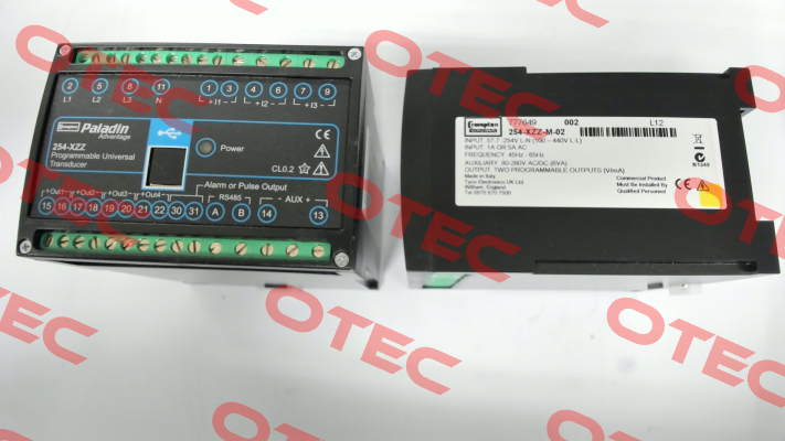 254-XZZ-M-02 CROMPTON INSTRUMENTS (TE Connectivity)