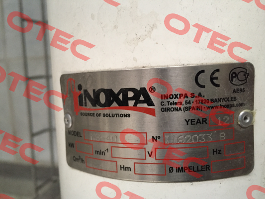 KS 40 (D8004-01) Inoxpa