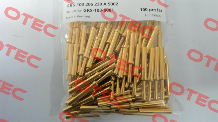 GKS-103-0081 / GKS-103 206 230 A 5002 Ingun