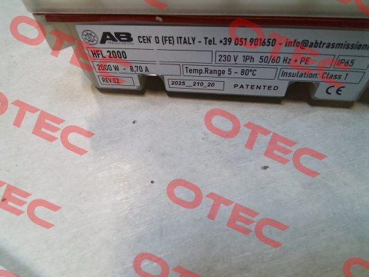 HFL 2000 AB Trasmissioni
