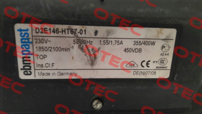 D2E146HT6701 EBM Papst