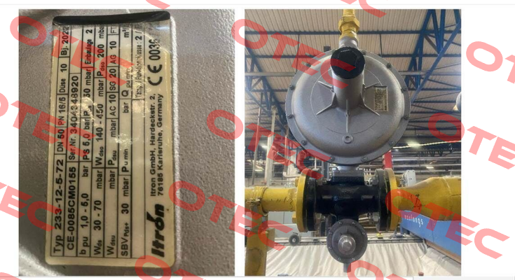 233-12-5-72 DN50 PN 16/5 Itron