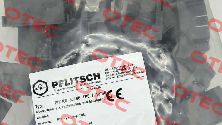 PIK KS 60/ 60 TPE PFLITSCH