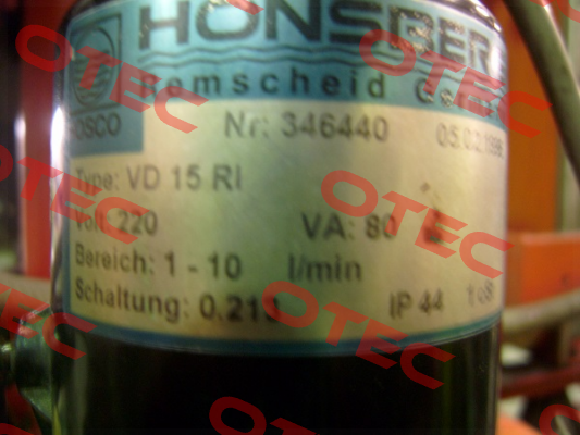 VD-015GR010   (940815)  Honsberg