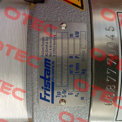 0687000020  (FL 75L) Fristam