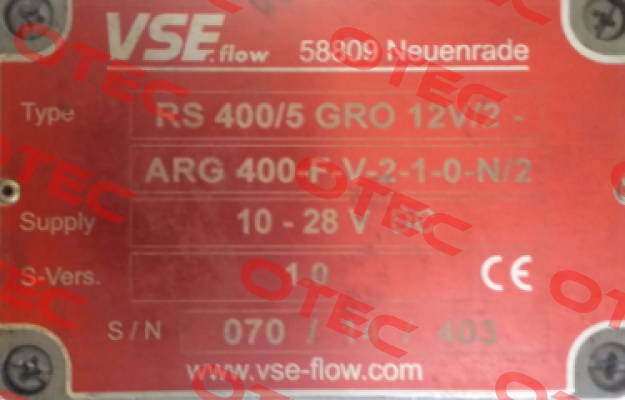 ARG 400-F-V-2-1-1-N/3 Vse-Flow