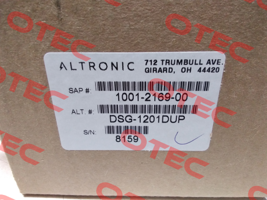 ALTDSG-1201DUP Altronic