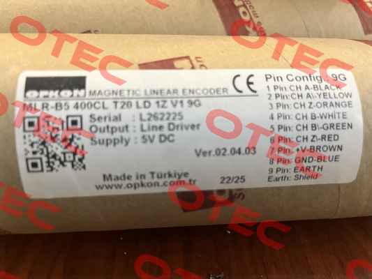 MLR-B5 400CL T20 LD 1ZV1 9G Opkon