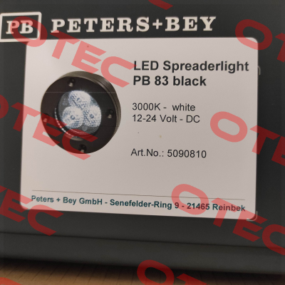 5090810 Type: PB 83 Peters-Bey