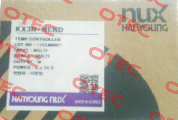 KX3N-MEND  HanYoung NUX