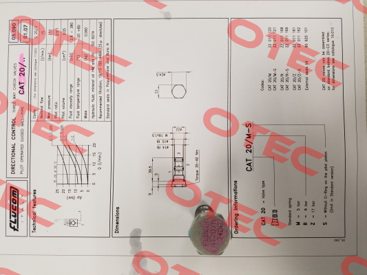 VBH.800CAP20/M  Flucom