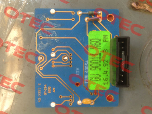 43-0353 E HY-214 94 VO KB Electronics