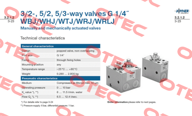 J7201000 Joyner Pneumatic