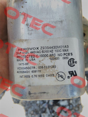 Z93S4430M01A3 Aerovox