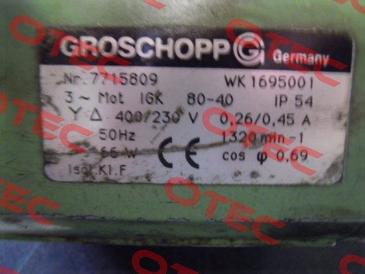 WK1695001  Groschopp