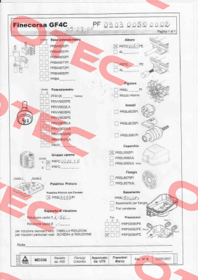 GF4C ,PF0903 0050 0002 Ter Tecno Elettrica Ravasi