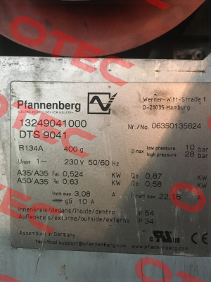 18811100009  Pfannenberg