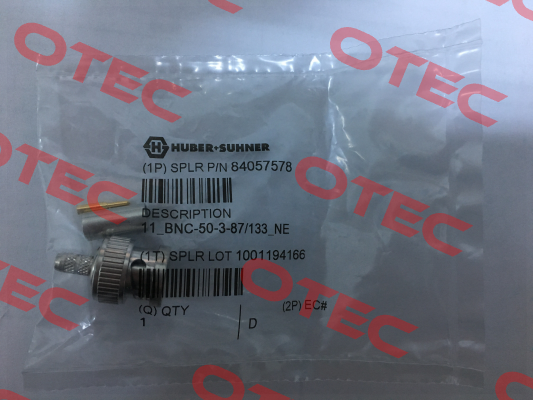 P/N 84057578  Huber Suhner