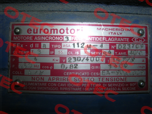 Brake for ASA 112 M-4  Euromotori