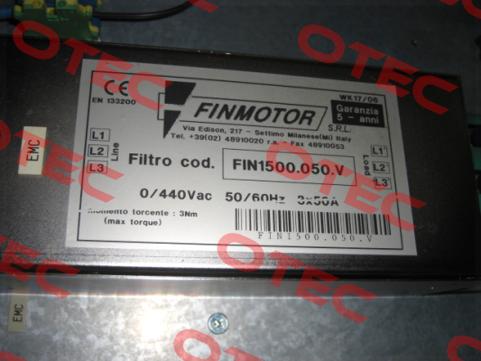 FIN1500.050.V  Finmotor