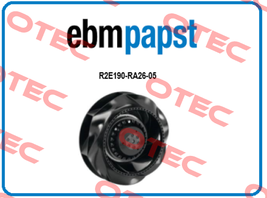 R2E190RA2605    EBM Papst