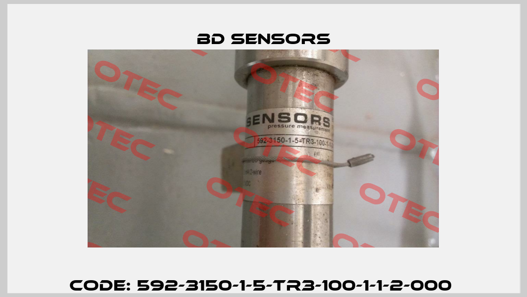 Code: 592-3150-1-5-TR3-100-1-1-2-000  Bd Sensors