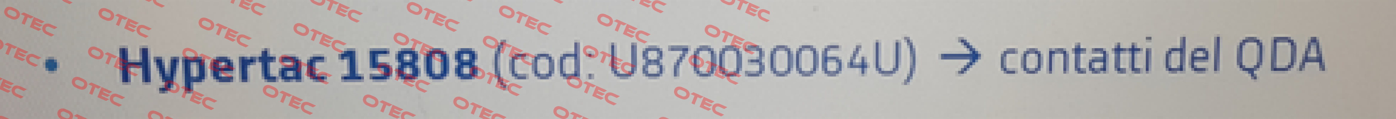 15808 COD: U870030064U  Hypertac (brand of Smiths Interconnect)