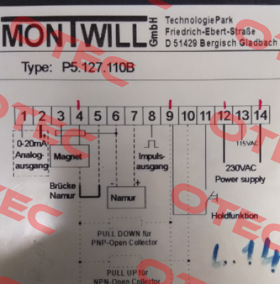 P5.127.110B  obsolete/ replaced by M3-1FR5B.03X7.S70BD   Montwill