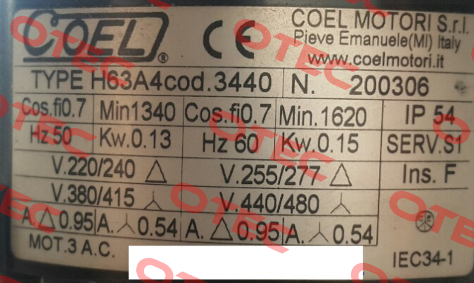 Code 3440   Coel