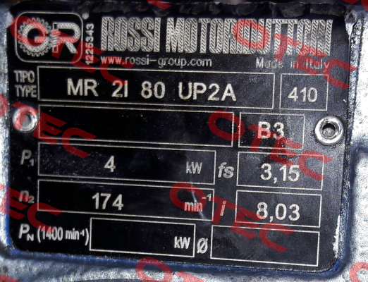 MR 2I 80 UP2A - 28x250 - 8,03 Rossi